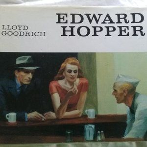 EDWARD HOPPER HARDCOVER ART BOOK BY LLOYD GOODRICH